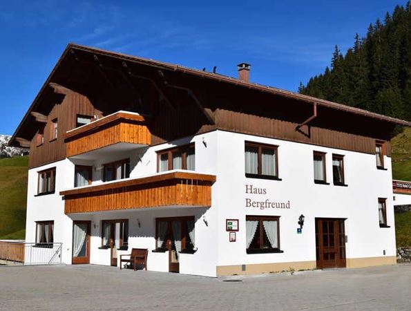 Haus Bergfreund Außenansicht 