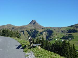 Ausblick vor der Haustüre