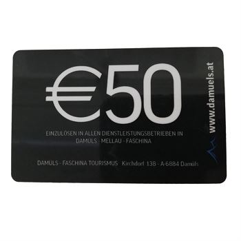 Gutscheine Damüls 50,00 €