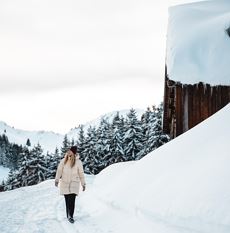 Cross-country ski trails and winter hiking trails